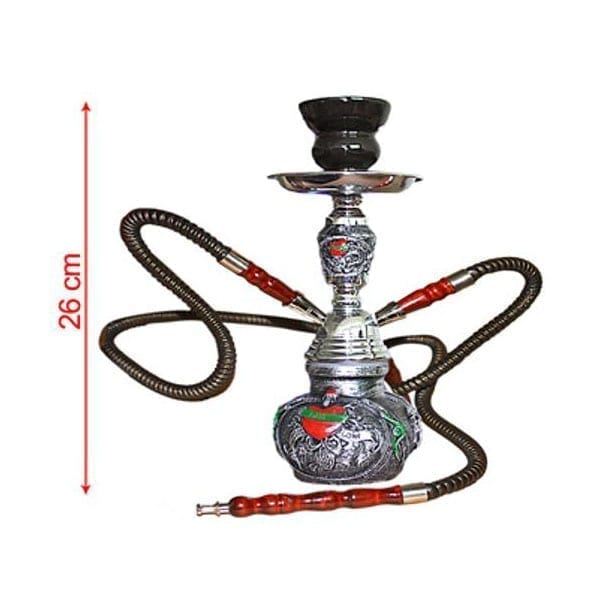 Double Hose Metal Hookah smoking and decorative purposes 2 hoses
