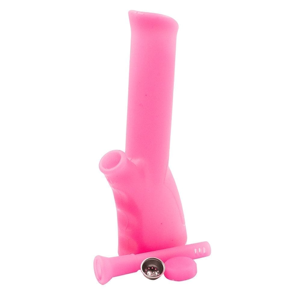 Pink-silicone-gripper-waterpipe Pink silicone gripper waterpipe