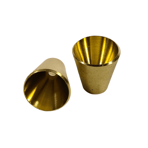 Bonza Cone Pieces - Brass cone Piece - pipe cone piece metal cones