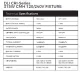 DLI CRI-SERIES 315W CMH FIXTURE - Image 7