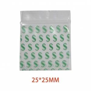 green dollar bag 25mmx25mm