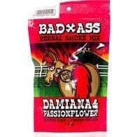 bad ass damiana passionflower herbal smoke mix