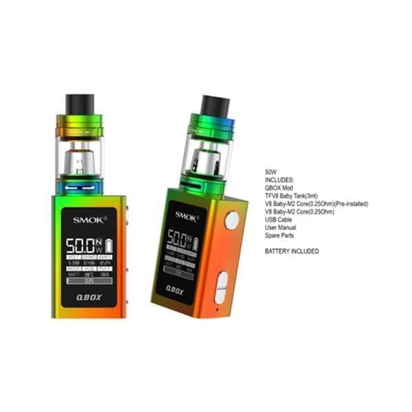 SMOK QBOX Rainbow Cone Piece