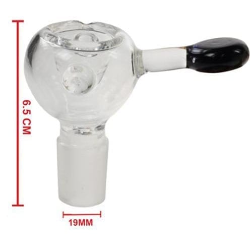 Glass Cone With Holder 19mm female fitting with 65mm height