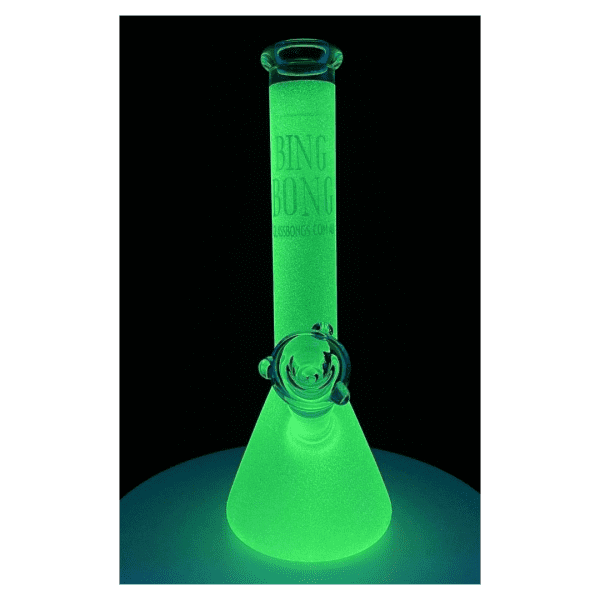 Glow In The Dark Glass Bong