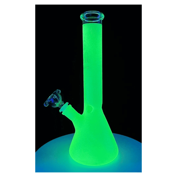 Glow In The Dark Glass Bong