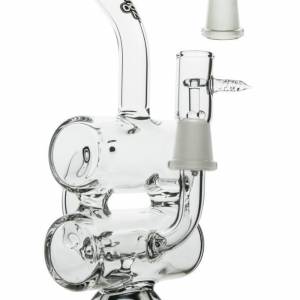 Chongz Two Monster Recycler Glass Bong 20cm