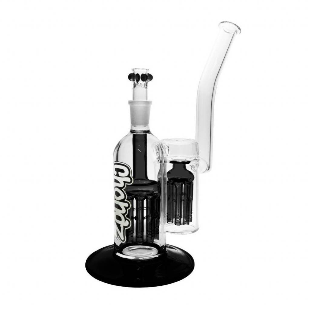 Chongz Magical Wizard Double Percolator black Bong
