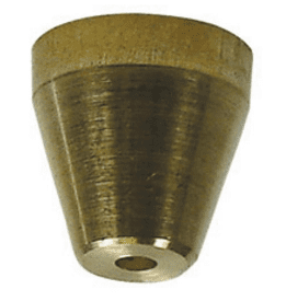 Brass cone piece